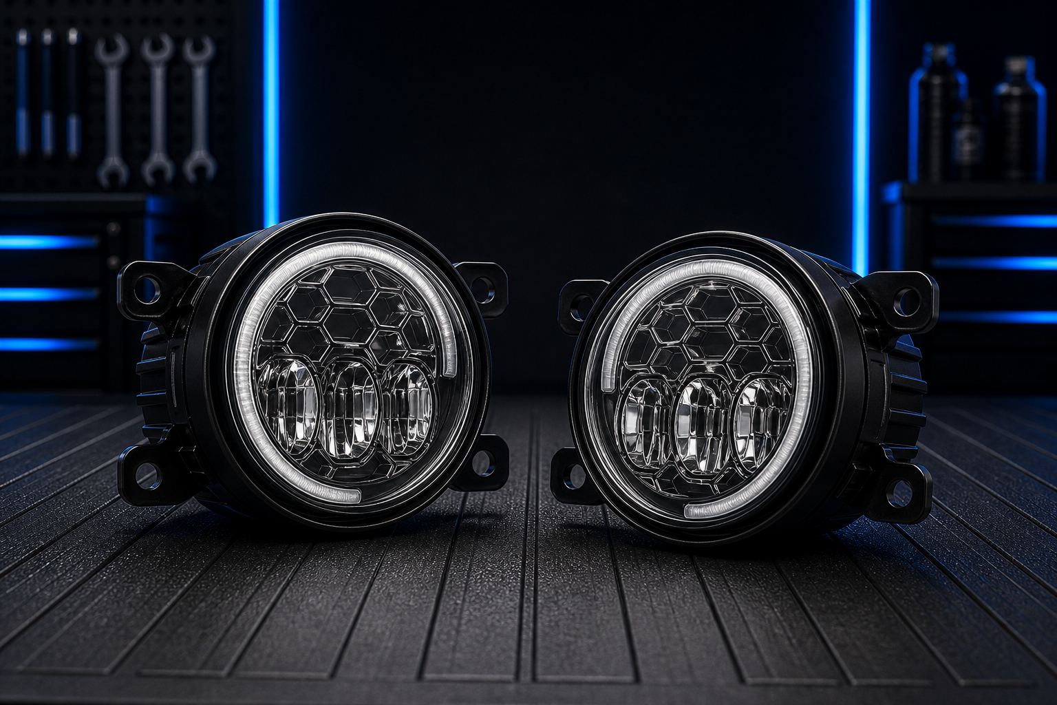 Antibrouillards LED ronds