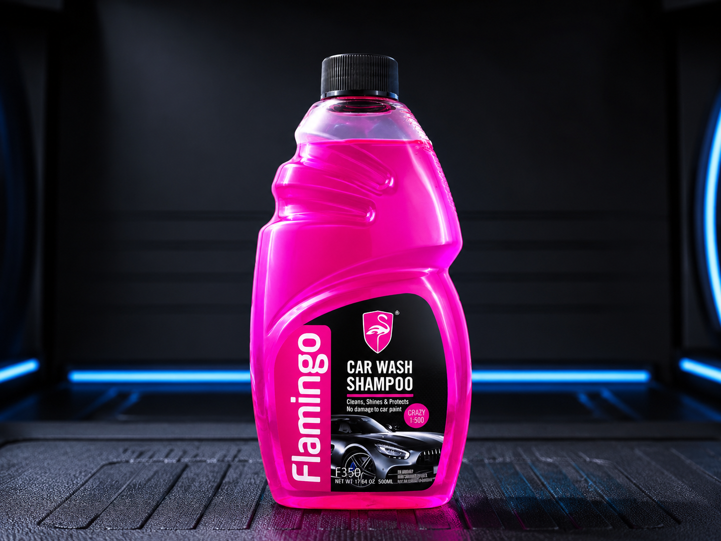 Flamingo Car Wash Shampoo F350 - Shampooing auto 500 ml