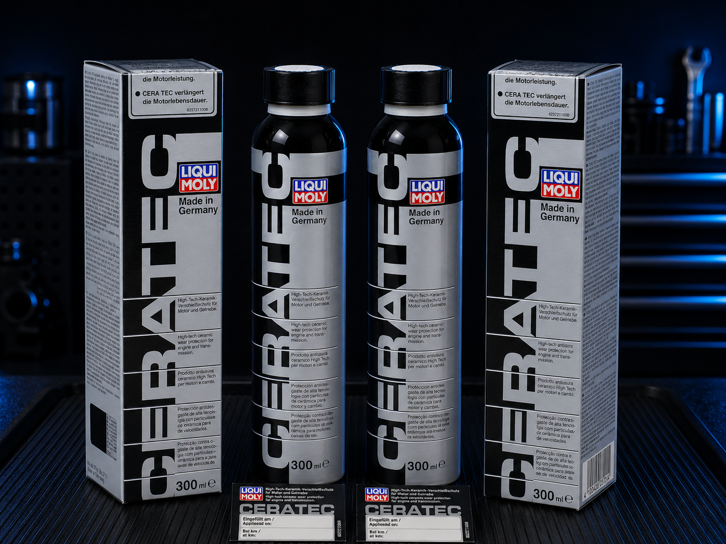 Liqui Moly Cera Tec 300 ml - Additif moteur anti-usure céramique