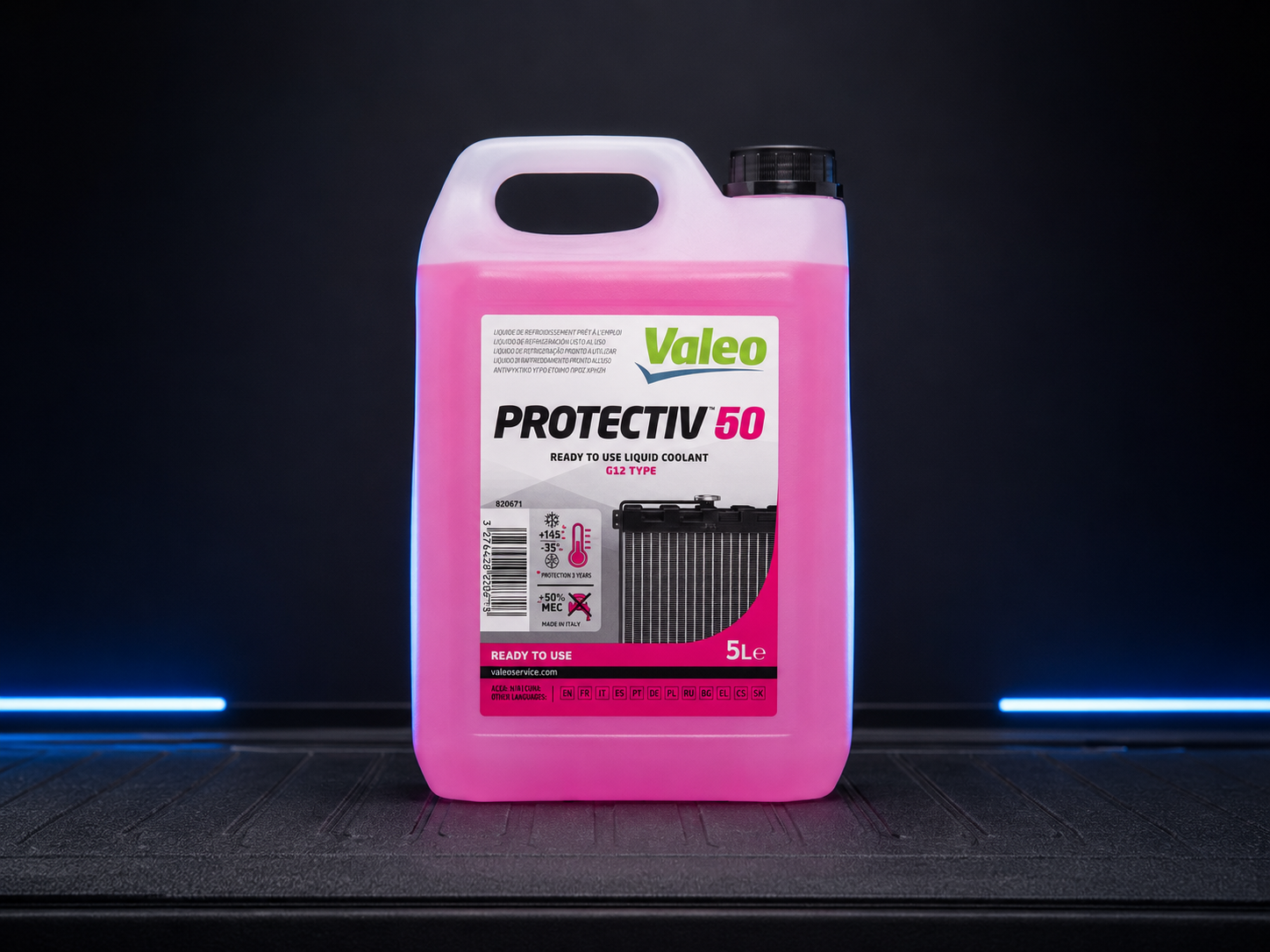Liquide de refroidissement Valeo Protectiv™ 50 Rose G12 - 5L